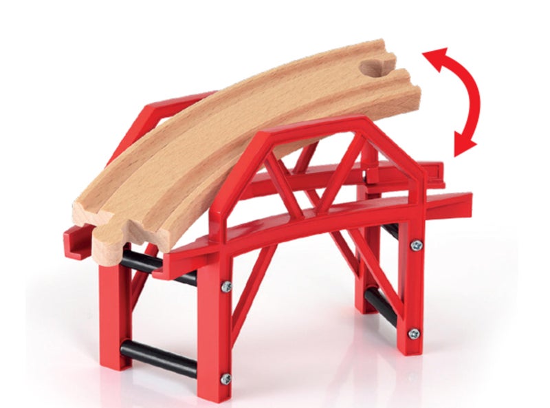 BRIO World Curved Bridge for Kids Age 3 Years and up. Compatible with All Train Sets - Image 2